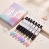 Nymixa Nail Polish Pen, Bright Assorted Colors, Quick Dry, Easy to Use, Convenient, Creative DIY Nail Art Pen