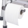 Raised Toilet Seat with Arms, 400 lbs Load Capacity, Adjustable Height and Width